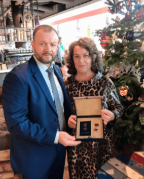 Основатель «Оптисалт» награждена звездой «Лидер России»!